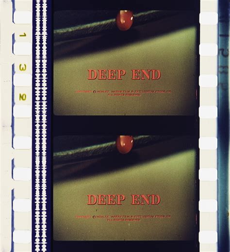 Deep End (1970) | Timeline of Historical Colors in Photography and Film