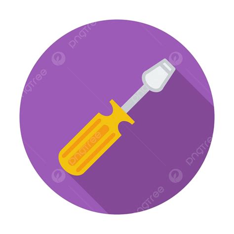 Screwdriver Single Icon Handle Image Screwdriver Vector Handle Image Screwdriver Png And