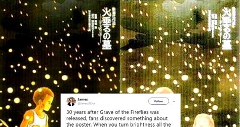 'Grave of the Fireflies' Poster Has Heartbreaking Easter Egg Discovered ...