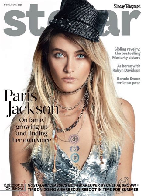 Últimas Tendencias Paris Jackson Posa Con Estilos Glam Para La Revista Stellar