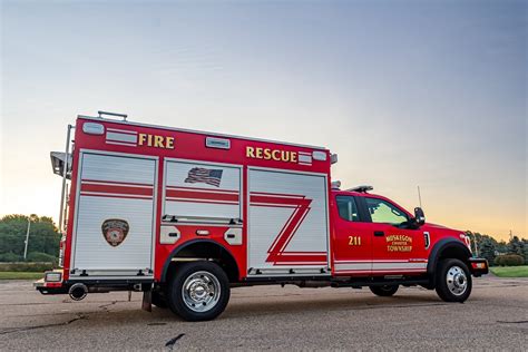 View Truck Muskegon Twp MI Spencer Fire Trucks