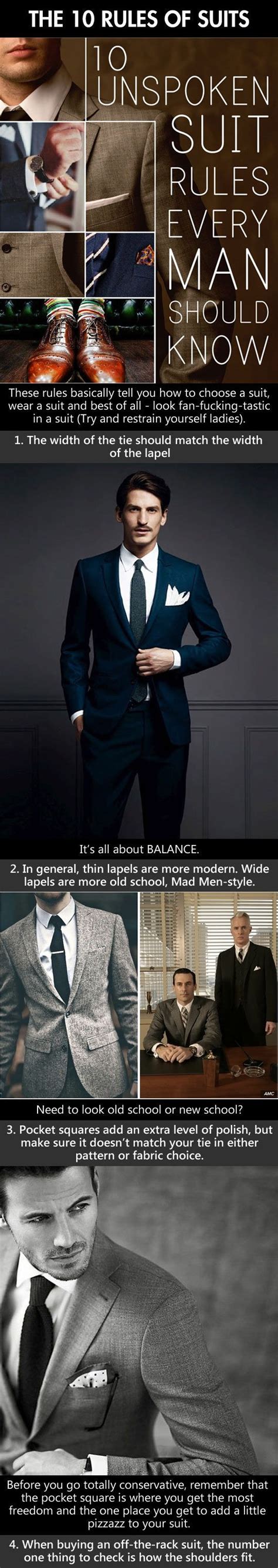 The Ultimate Suit Wearing Cheat Sheet Every Man Needs Via