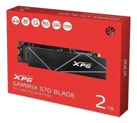 Grupo Nucleo - DISCO SSD XPG GAMMIX S70 2TB M2 2280 BLACK (AGAMMIXS70B ...