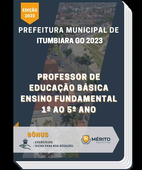 Apostila Professor de Educação Básica Ensino Fundamental 1º ao 5º ano