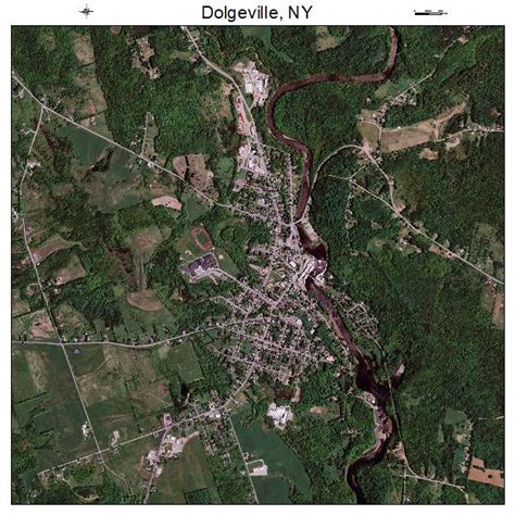 Aerial Photography Map Of Dolgeville Ny New York