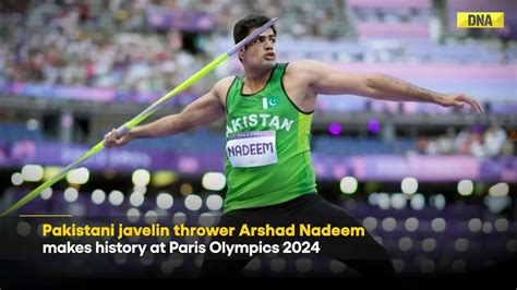 Who Is Arshad Nadeem Pakistani Javelin Thrower Who Broke Olympic