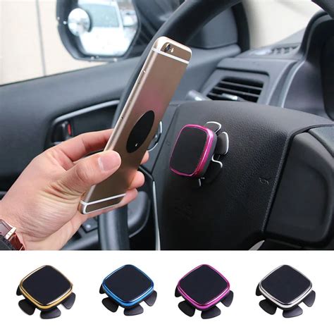 Aliexpress Buy Tancredy Car Steering Wheel Mobile Phone Holder