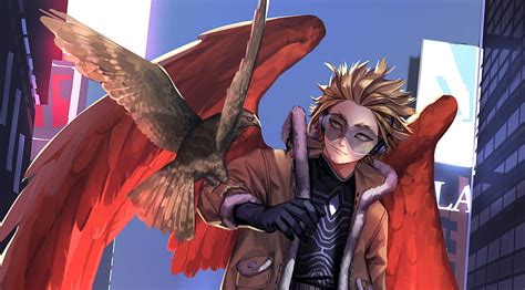 HD Wallpaper Anime My Hero Academia Hawks Boku No Hero Academia