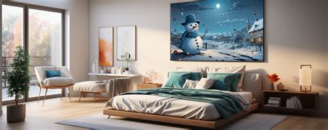 Aesthetic SnowMan - Canvasforu