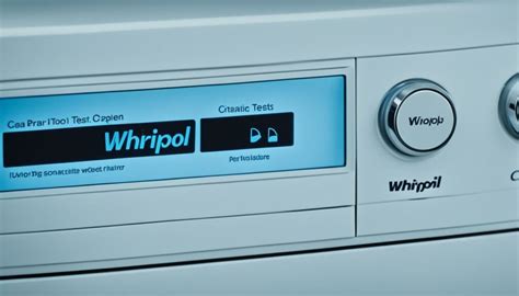 Run Whirlpool Cabrio Washer Diagnostic Test Easily Machine Answered