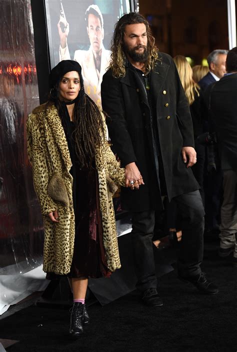 Photo Lisa Bonet et son mari Jason Momoa Avant première du film