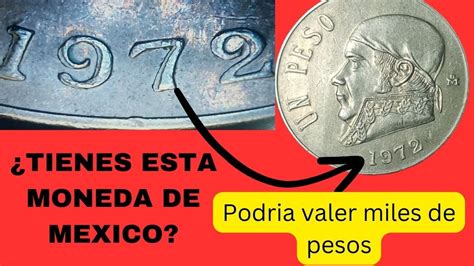 Moneda De Peso Mexicano De 1972 Informacionpublica Svet Gob Gt