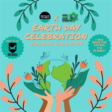 Earth Day Celebration Atlanta Jewish Connector