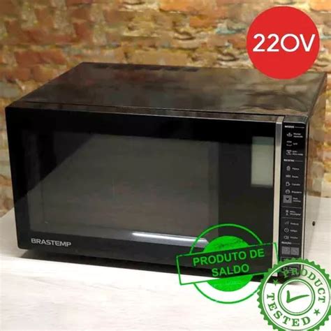 Micro ondas Grill Brastemp 32l Litros 220v Preto Bmg45a Frete grátis