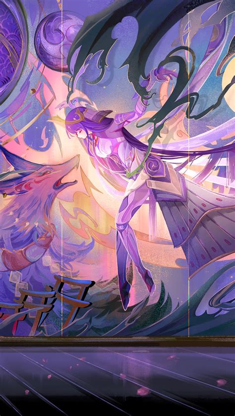 Genshin Impact Wanderer Scaramouche Raiden Shogun Wallpaper 4k HD ID:11236