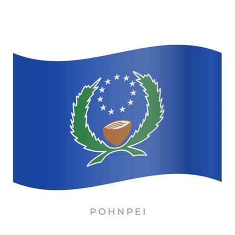 40+ Pohnpei Flag Stock Illustrations, Royalty-Free Vector Graphics ...