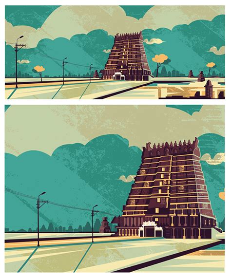 Sankarankovil Temple on Behance