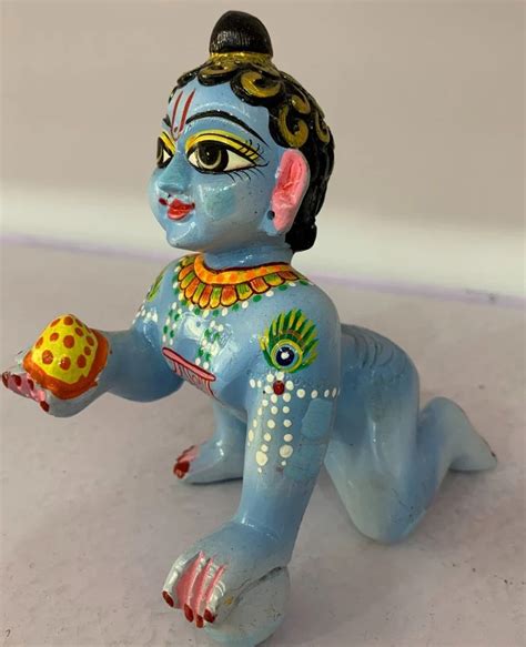 Blue Brass Laddu Gopal Temple At Rs Piece In Mathura Id