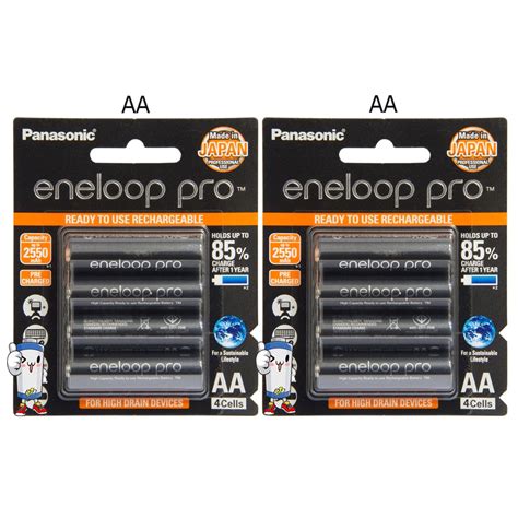 ถ่านชาร์จ Panasonic Eneloop Pro Aa 2550mah แพ็ค 4 ก้อน Battdeedee