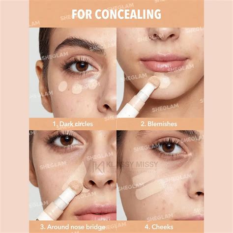 SHEGLAM Complexion Boost Concealer Nude 4 5g