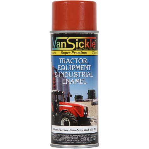 Van Sickle 45870 Industrial Enamel Gloss Flambeau Red 12 Oz Dandb Supply