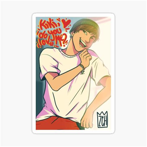 "Kiki, do you love me?" Sticker by zzaca | Redbubble