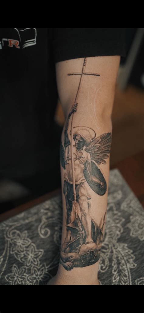 St. Michael done by Nick friederich at Heart of Gold (Hendersonville ...