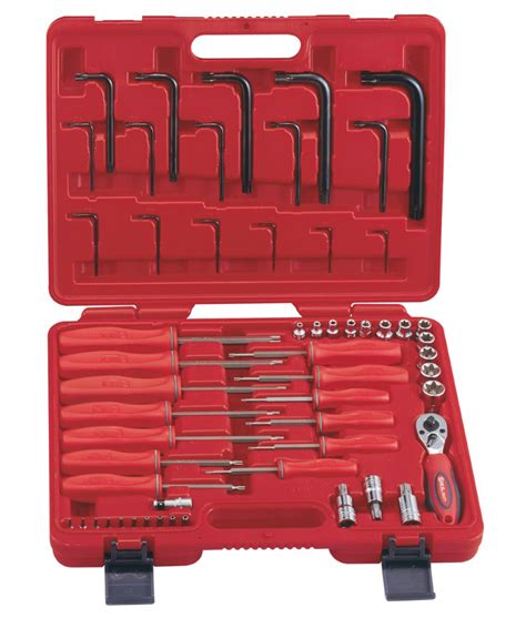 56 Piece Complete Star Type Wrench Kit - Genius