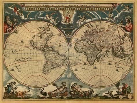 Karte Der Alten Welt Antique World Map Map Murals Ancient World Maps