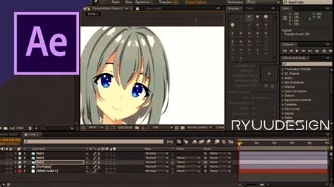 Tutorial Maybe This Is How I Animate Anime Hair Using After Effects