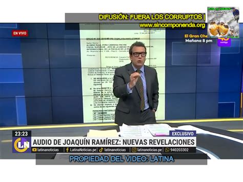 Caso Ram Rez Keiko Y La Dea Joaqu N Ram Rez Involucra Al Periodista