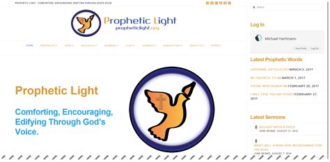 Prophetic Light Michael A Hartmann