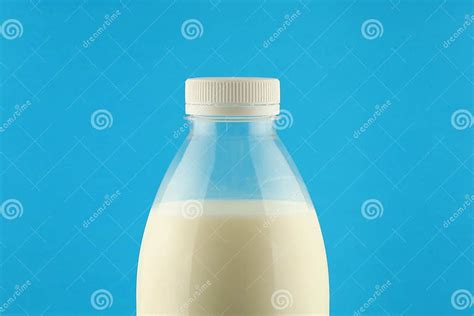 Milk In A Plastic Bottle Stock Image Image Of Container 253881849