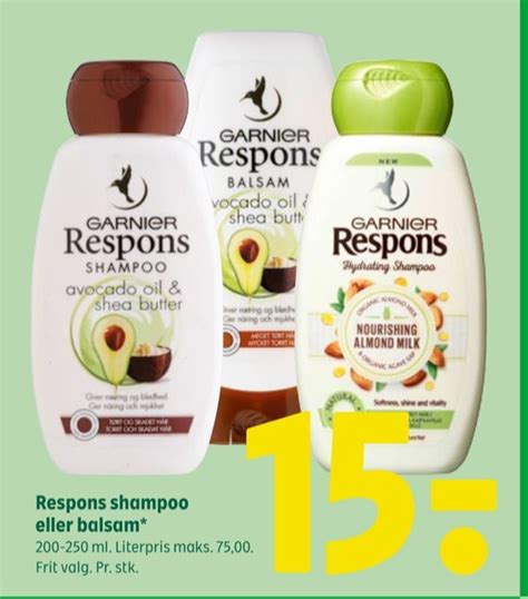 Respons Shampoo Tilbud Hos Coop 365