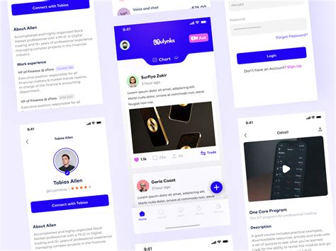 Crypto wallet & Edu App by Ankit Kumar on Dribbble