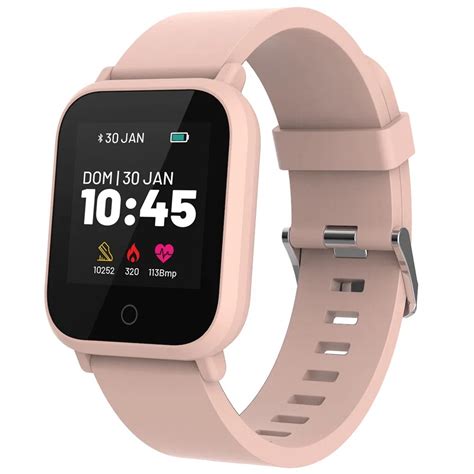 Smartwatch L1 Rose ble 5 0 hr Leitura De Msg A Prova D Água IP68 Atrio