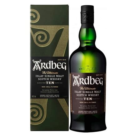 Купить виски Ardbeg 10 YO 0.75 л – цена 10344 руб Ардбег 10 лет 750 мл ...
