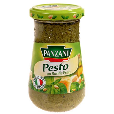 Sauce Pesto Panzani Basilic G Tous Les Produits Sauces Tomates