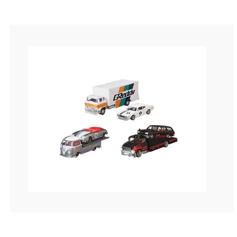 Hot Wheels Premium Team Transport Pack Assorted Geoffries