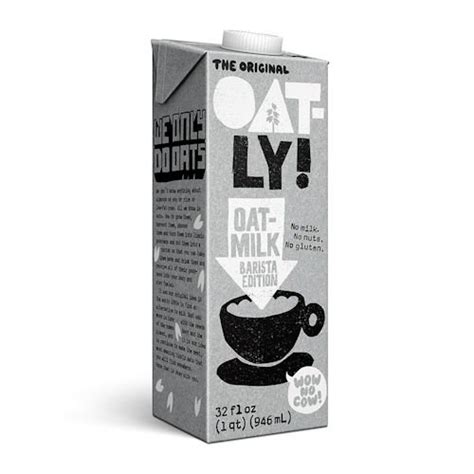 Oatly Oat Milk Barista Edition Non Dairy Gluten Free 32 Oz Buy