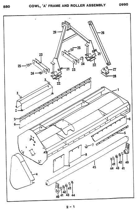 Bomford Bandit Parts Manual Catalog For Trailed Mower Parts