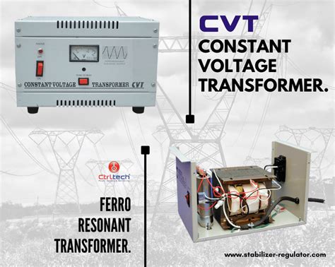 Popular constant voltage transformer or Ferroresonant CVTs.