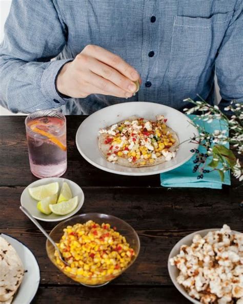 Popcorn Tacos Shout The Front Door Elote Is A Mexican Street Snack Sold On Every Corner In