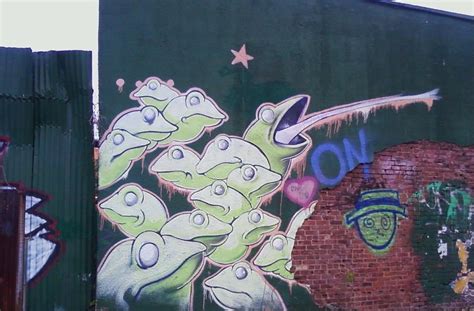 South Dakota Frog Project (Formerly NYC Frog Project): Frog Graffiti