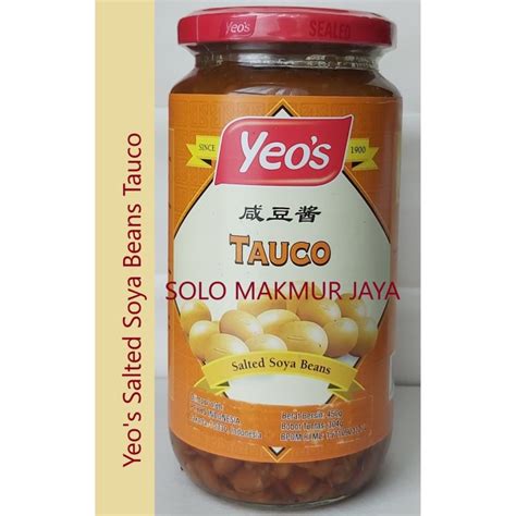 Yeo S Yeo Yeos Tauco Salted Soy Soya Beans G Lazada Indonesia