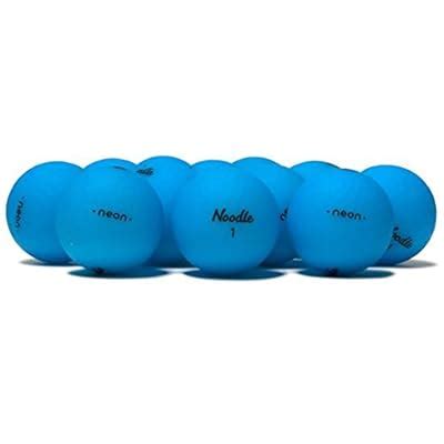 Taylor Made Noodle Neon Matte Blue Golf Balls