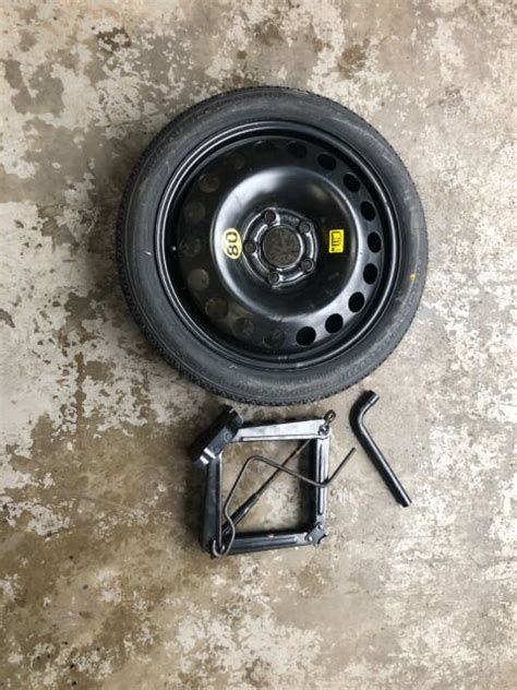 Renault Captur Space Saver Spare Wheel Tyre Genuine Jack