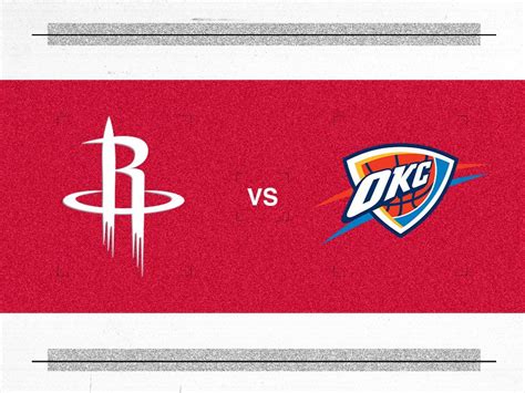 Houston Rockets Vs Oklahoma City Thunder Houston Toyota Center