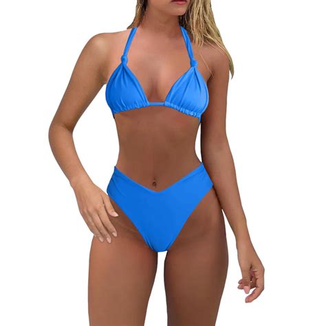 Todozo Bikini Sets For Women Tummy Control Trendy Swim Suits For Women Women With Breast