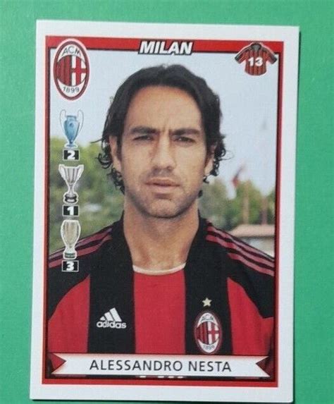 Calciatori Panini Campionato Italiano Milan Figurine A Scelta